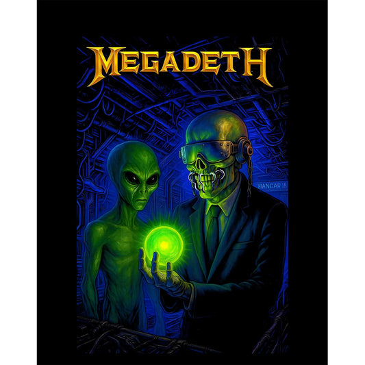 Megadeth Rust in Peace Alien Büyük Sırt Patch Yama