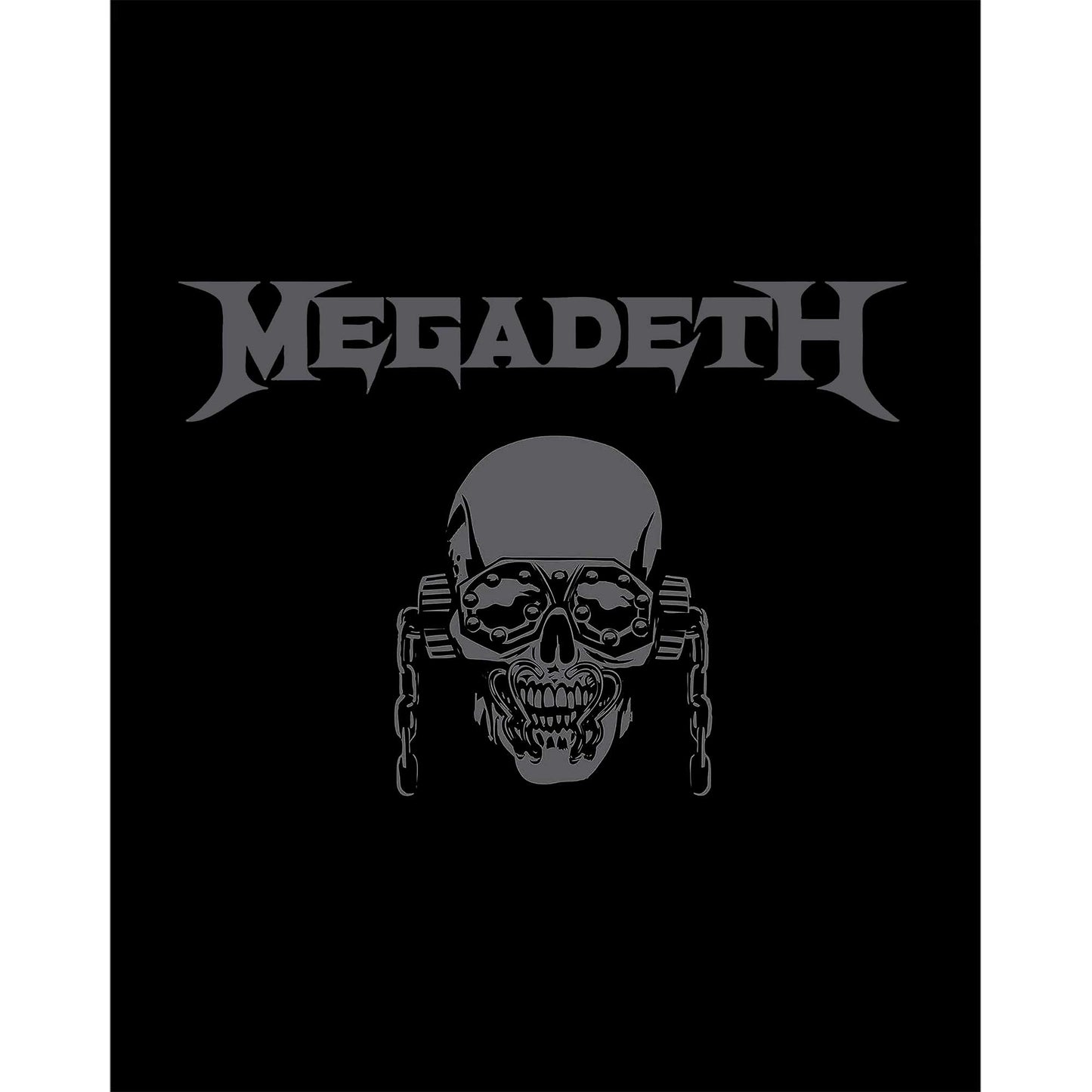 Megadeth Vic Rattlehead Skull Büyük Sırt Patch Yama