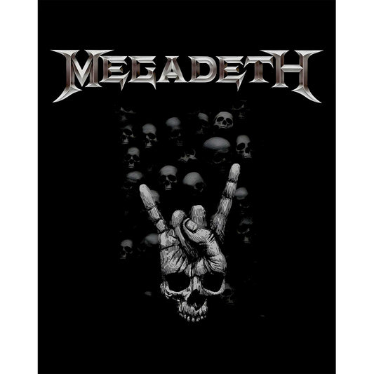 Megadeth Rock Sign Büyük Sırt Patch Yama