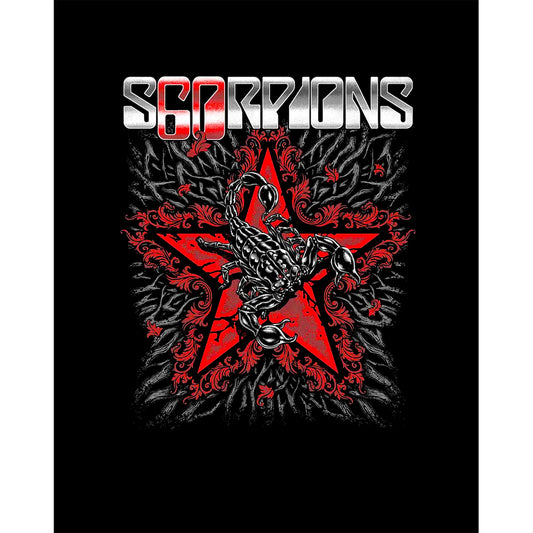 Scorpions Red Star Büyük Sırt Patch Yama