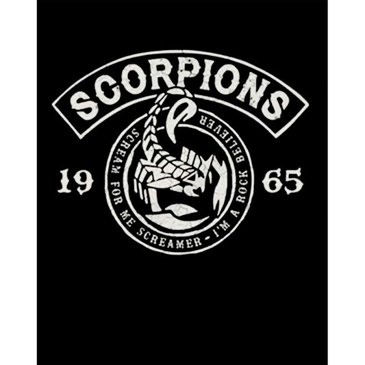 Scorpions Scream For Me Büyük Sırt Patch Yama
