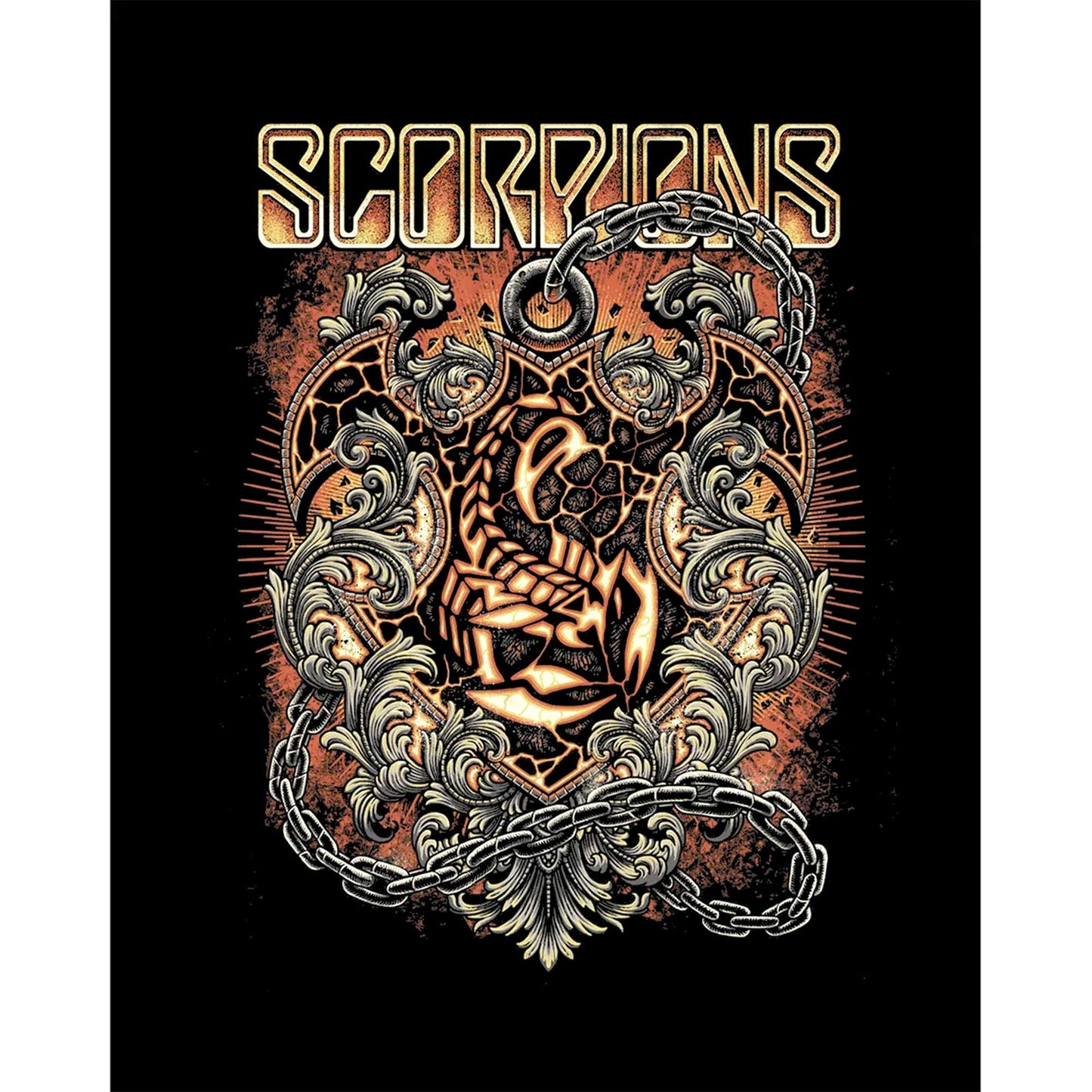Scorpions Mind Like A Tree Büyük Sırt Patch Yama
