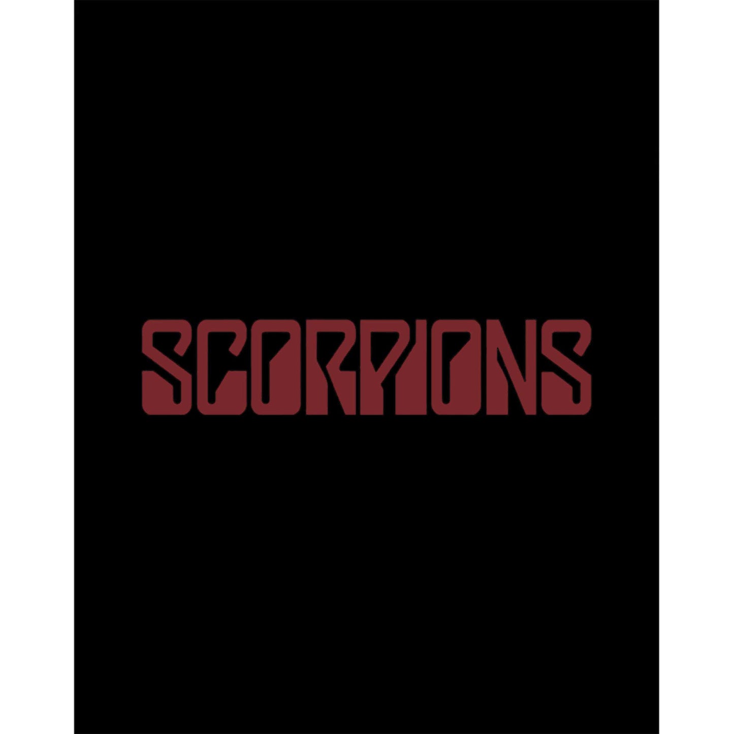 Scorpions Tex Red Büyük Sırt Patch Yama