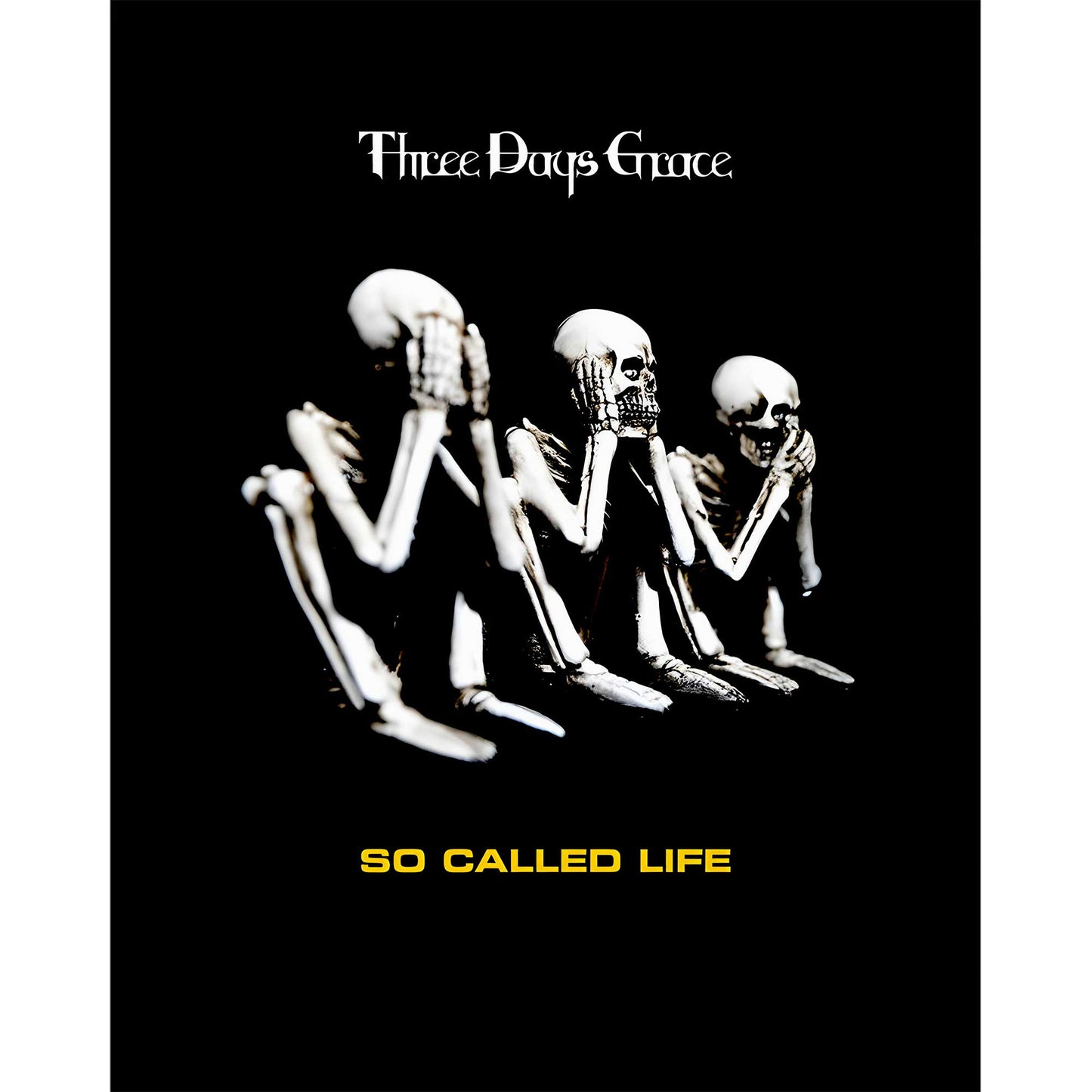 Three Days Grace So Called Büyük Sırt Patch Yama