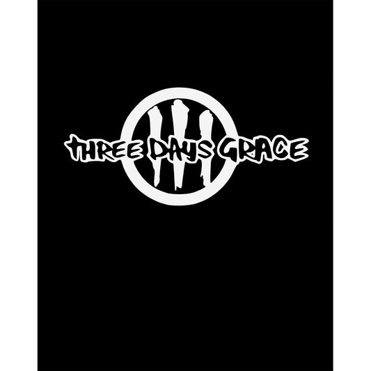 Three Days Grace Logo Büyük Sırt Patch Yama