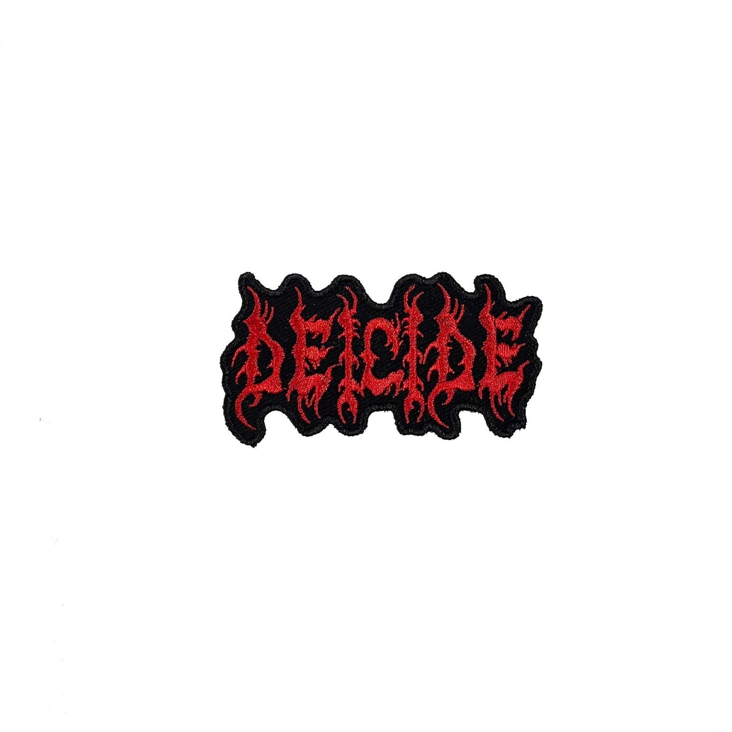 Deicide Text Red Patch Yama
