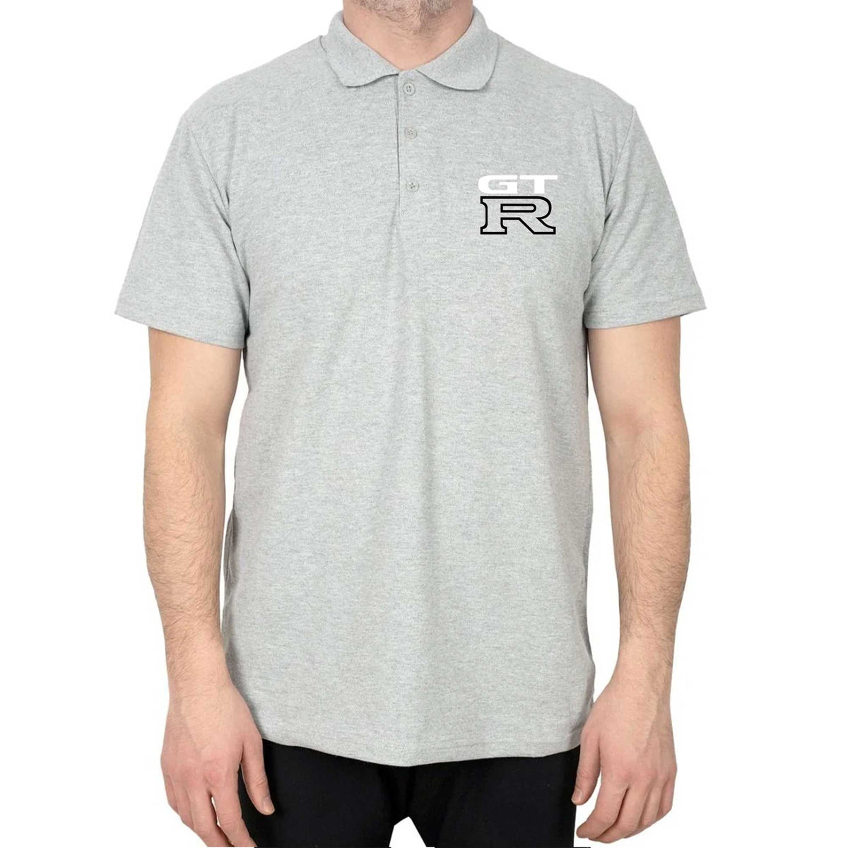 Nissan Gtr Logo Polo Yaka Renkli Tişört