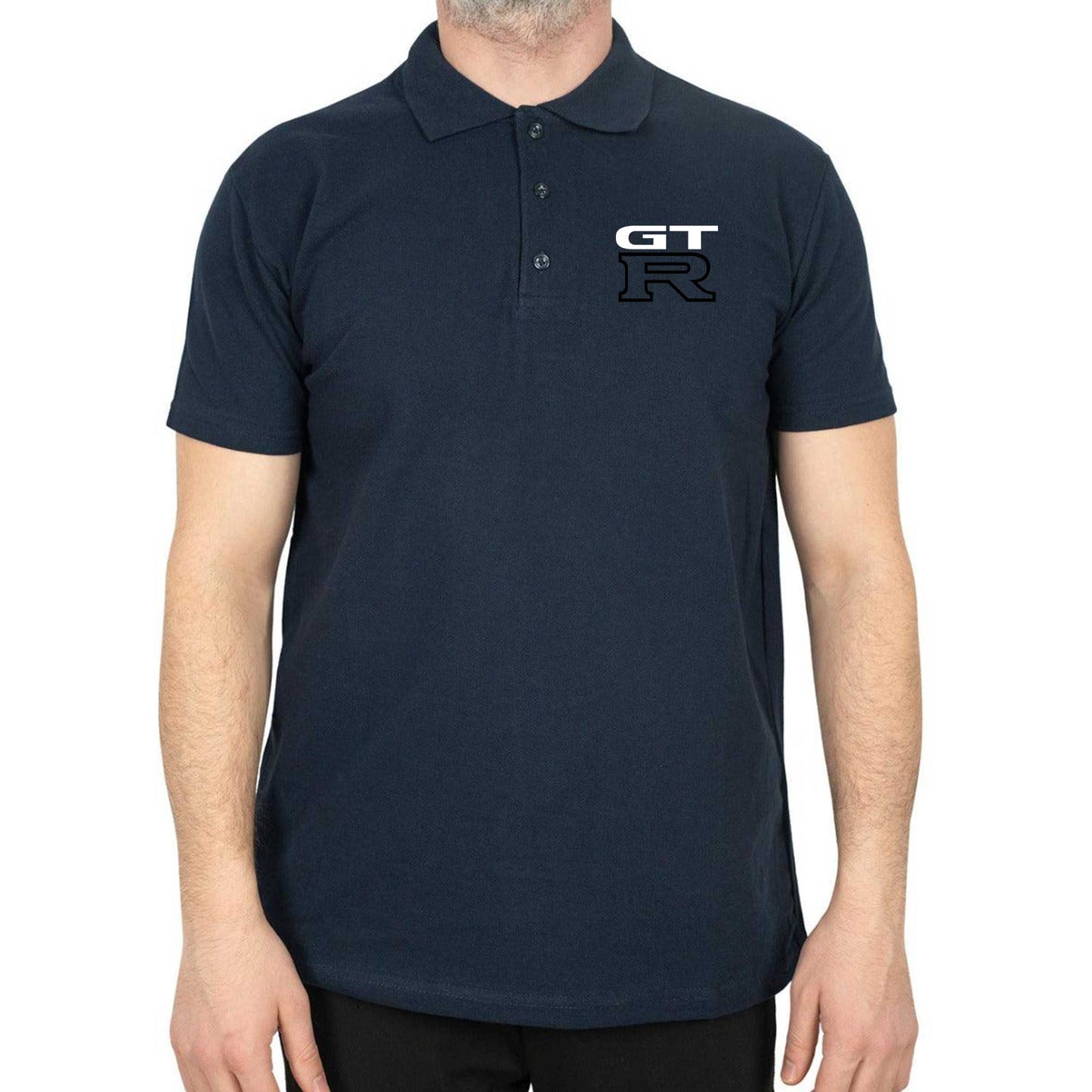 Nissan Gtr Logo Polo Yaka Renkli Tişört