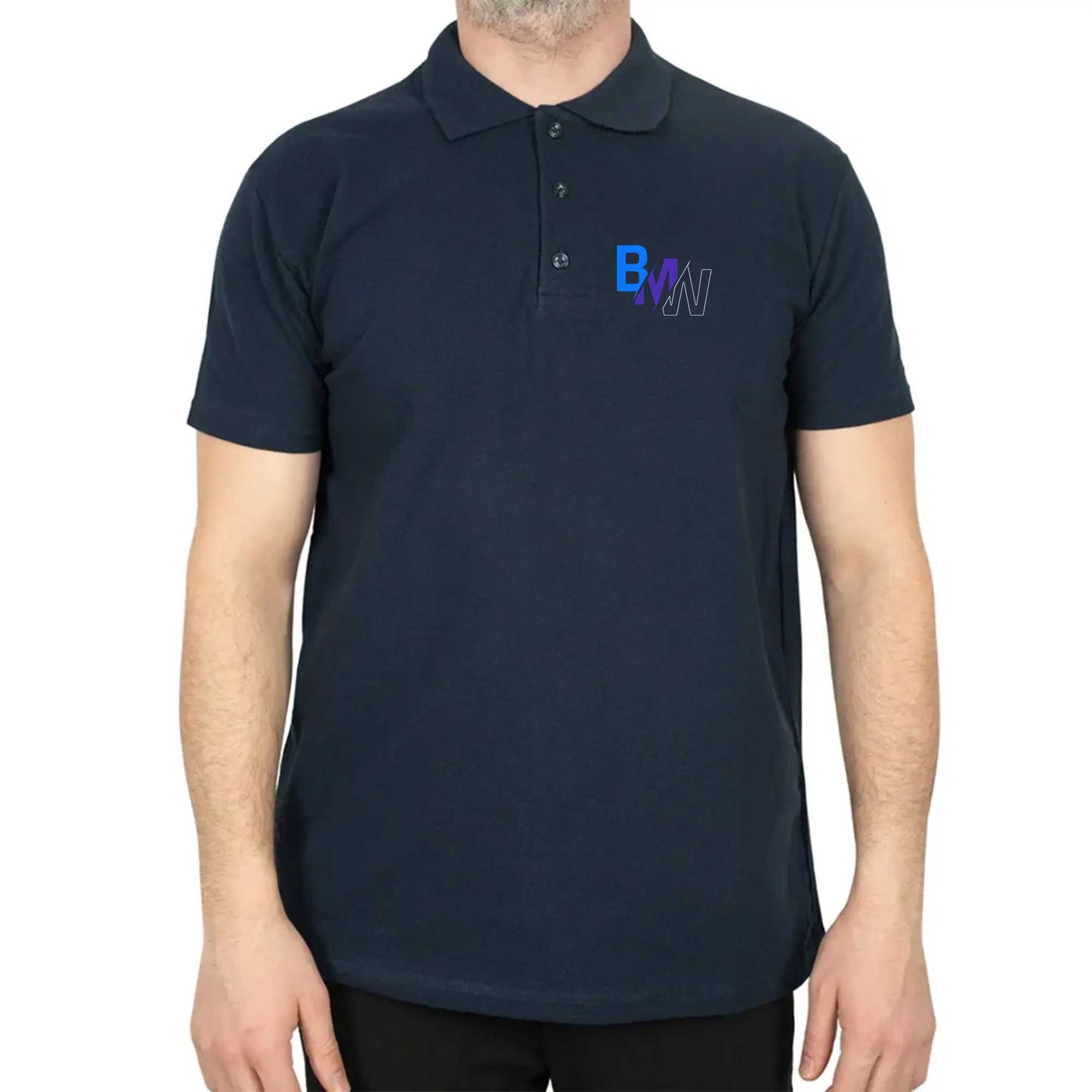 BMW Colourful Logo Polo Yaka Renkli Tişört
