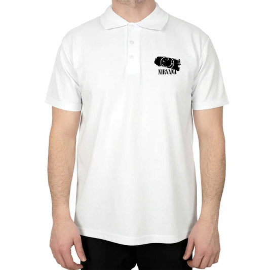 Nirvana Splash Polo Yaka Renkli Tişört