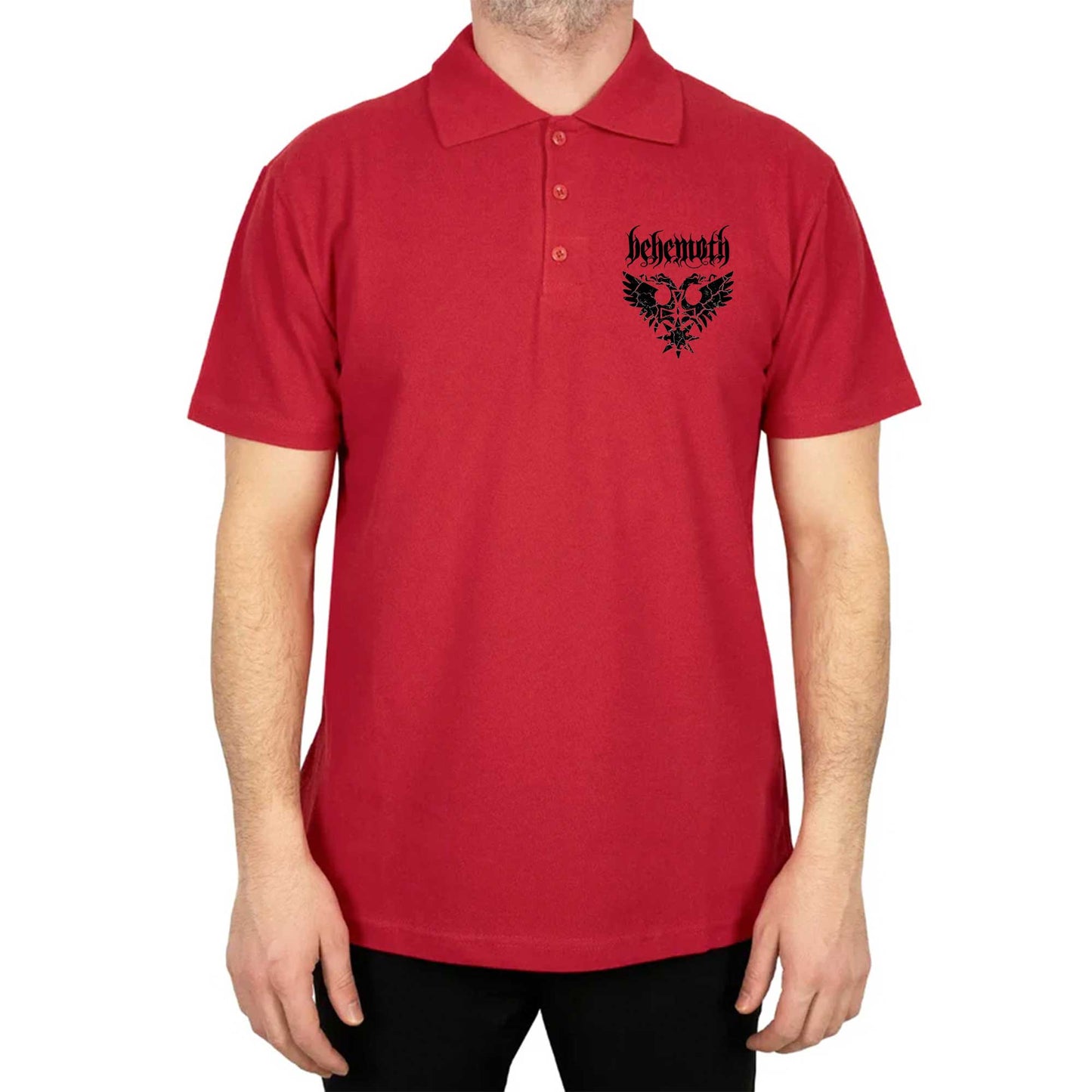 Behemoth Logo Polo Yaka Renkli Tişört