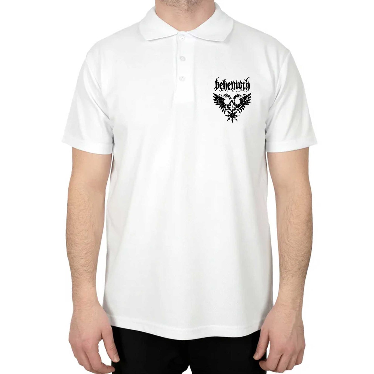 Behemoth Logo Polo Yaka Renkli Tişört