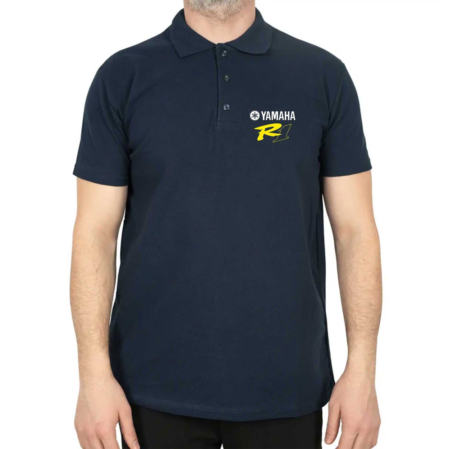 Yamaha R1 Polo Yaka Renkli Tişört