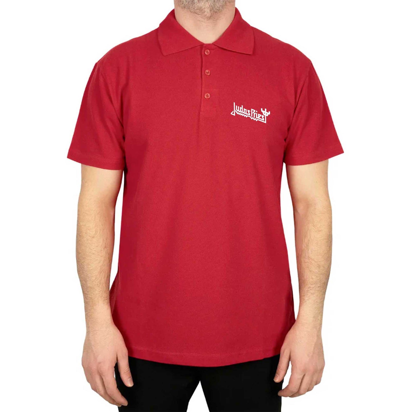 Judas Priest Polo Yaka Renkli Tişört