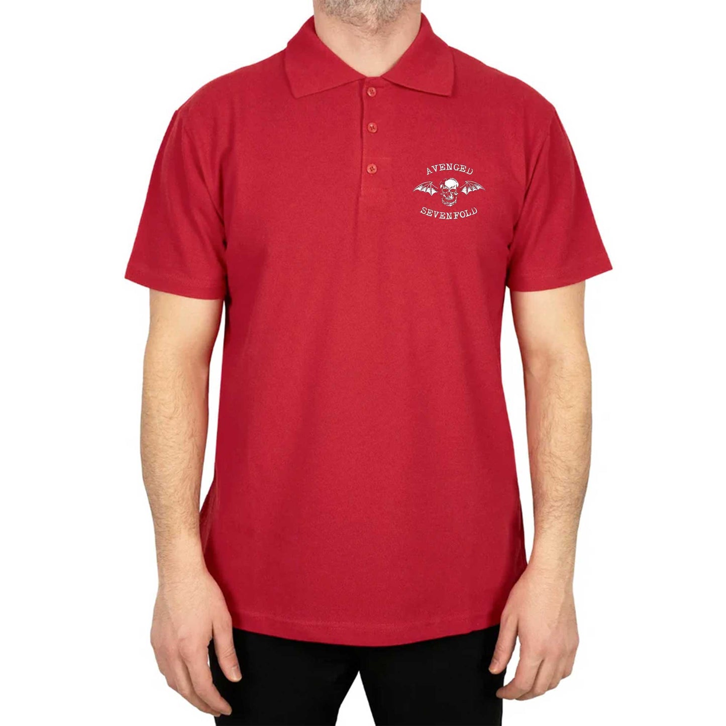 Avenged Sevenfold Classic Polo Yaka Renkli Tişört