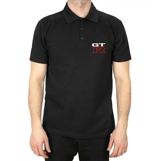 Nissan GTR Logo Polo Yaka Renkli Tişört