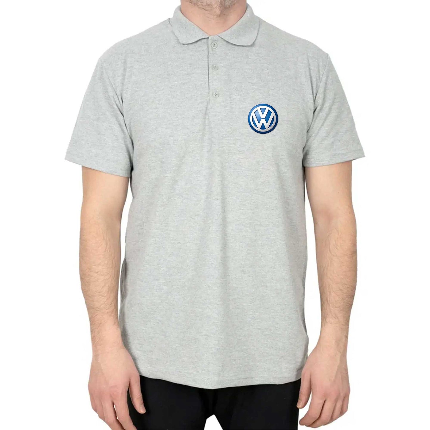 Volkswagen Logo Polo Yaka Renkli Tişört