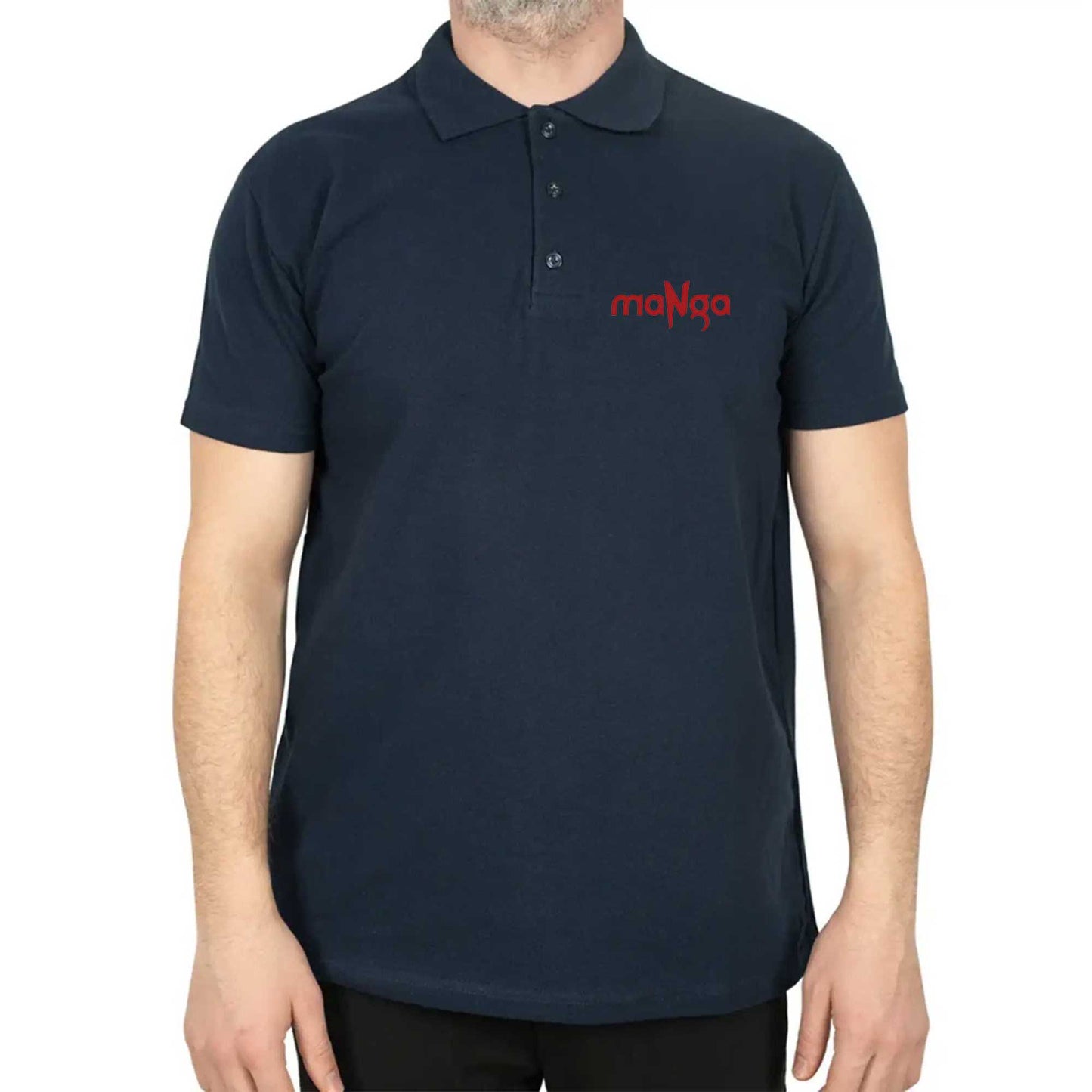 Manga Polo Yaka Renkli Tişört