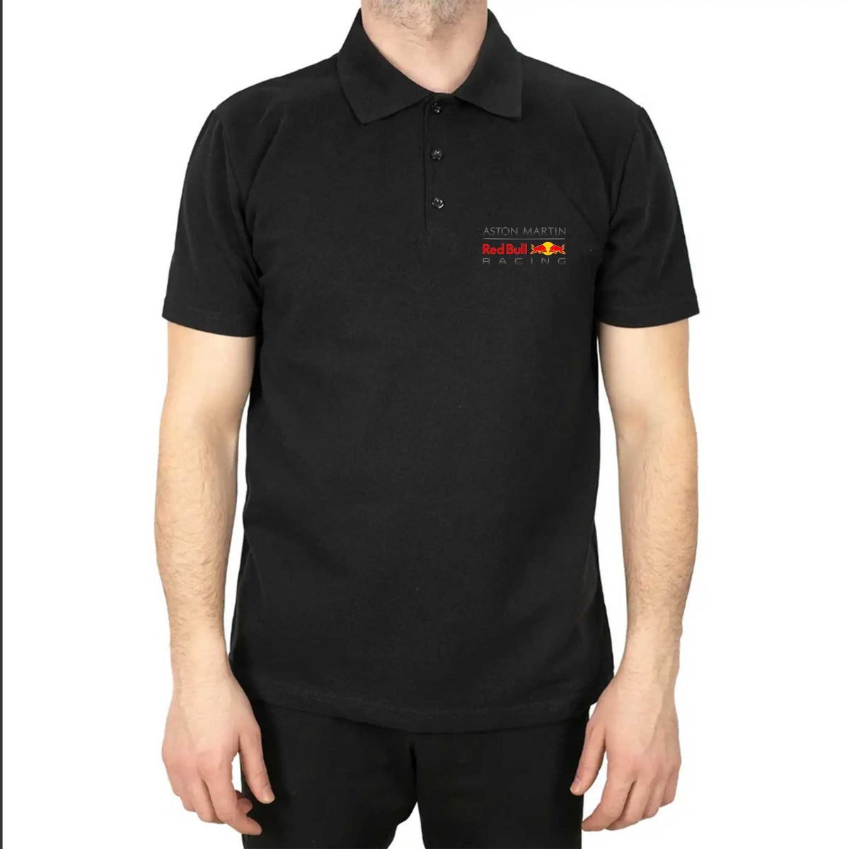 Aston Martin Redbull Racing Polo Yaka Renkli Tişört
