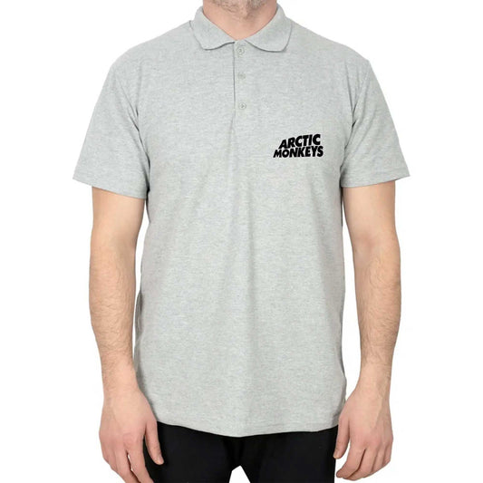 Arctic Monkeys Logo Polo Yaka Renkli Tişört