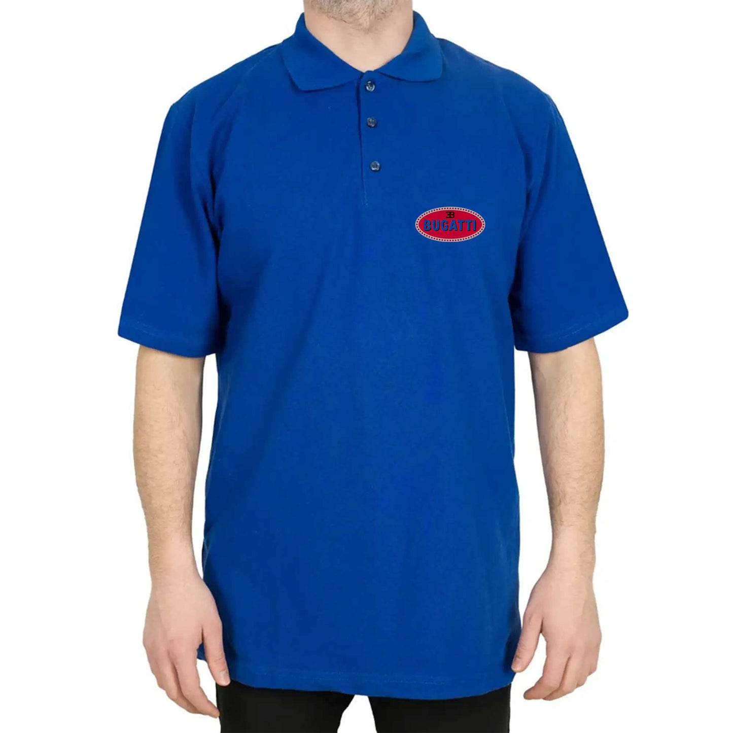 Chevrolet Logo Polo Yaka Renkli Tişört