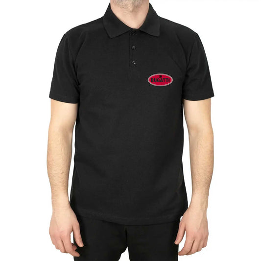 Bugatti 3B Logo Polo Yaka Renkli Tişört