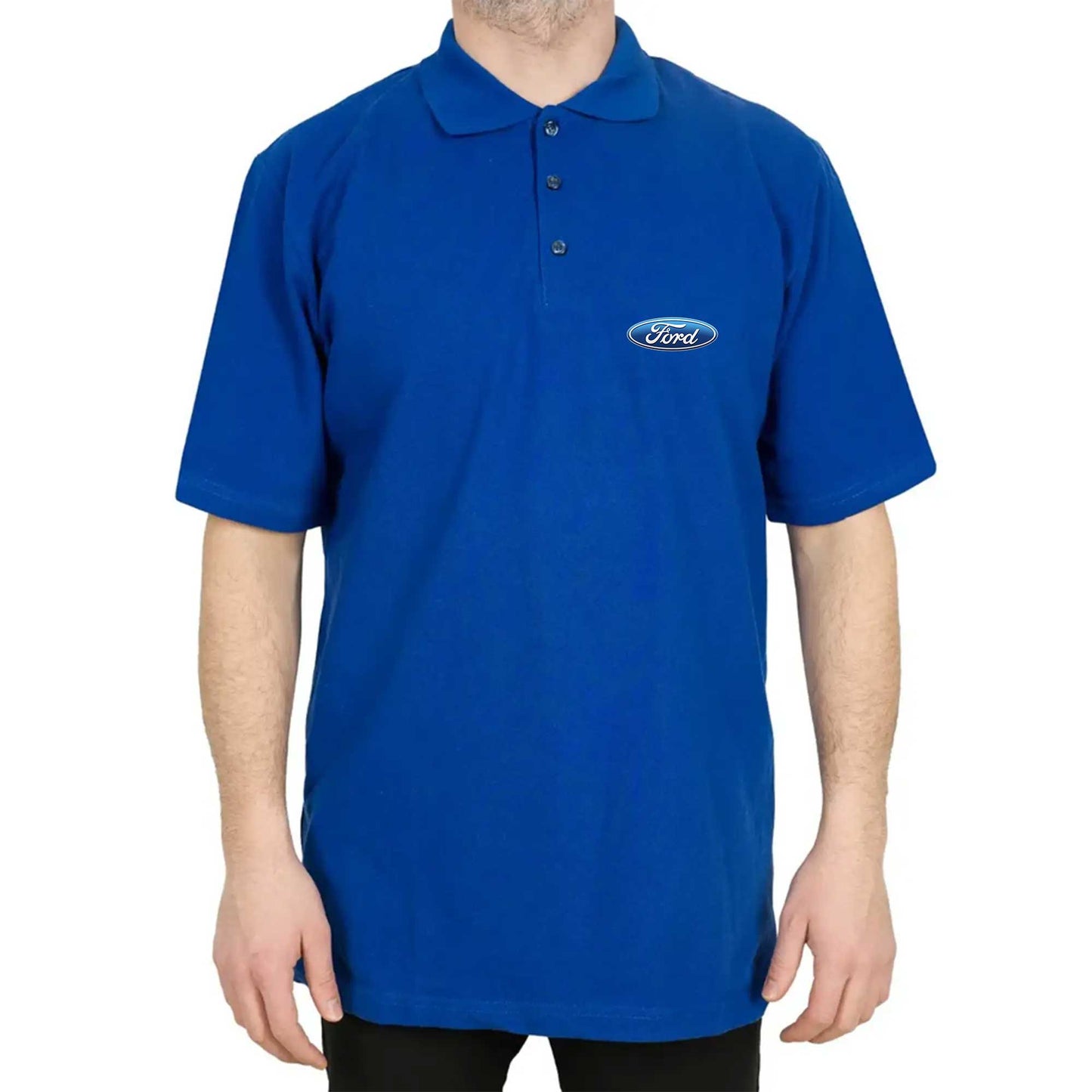 Ford Logo Polo Yaka Renkli Tişört