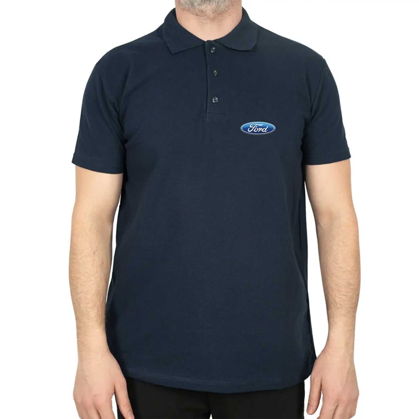 Ford Logo Polo Yaka Renkli Tişört