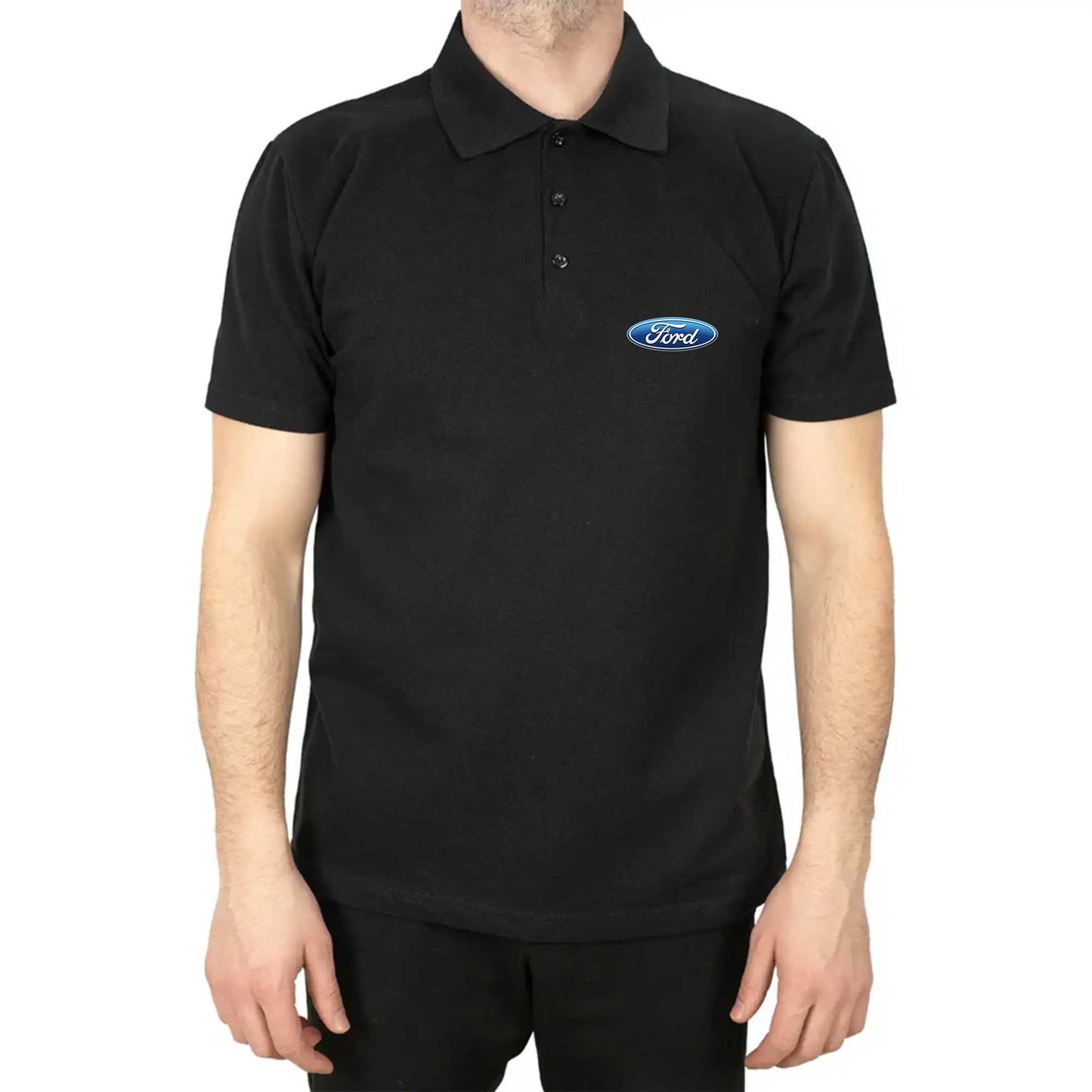 Ford Logo Polo Yaka Renkli Tişört