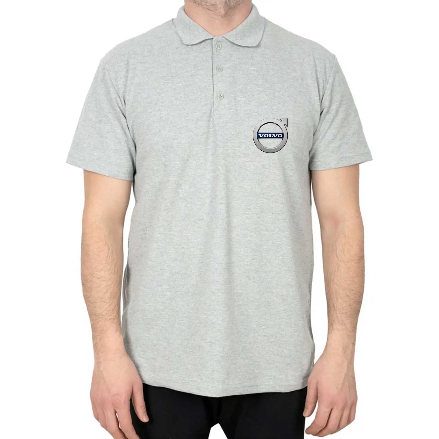 Volvo Logo Polo Yaka Renkli Tişört