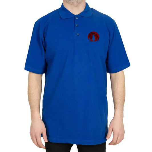 Red Dead Redemption 2 Red Moon Polo Yaka Renkli Tişört