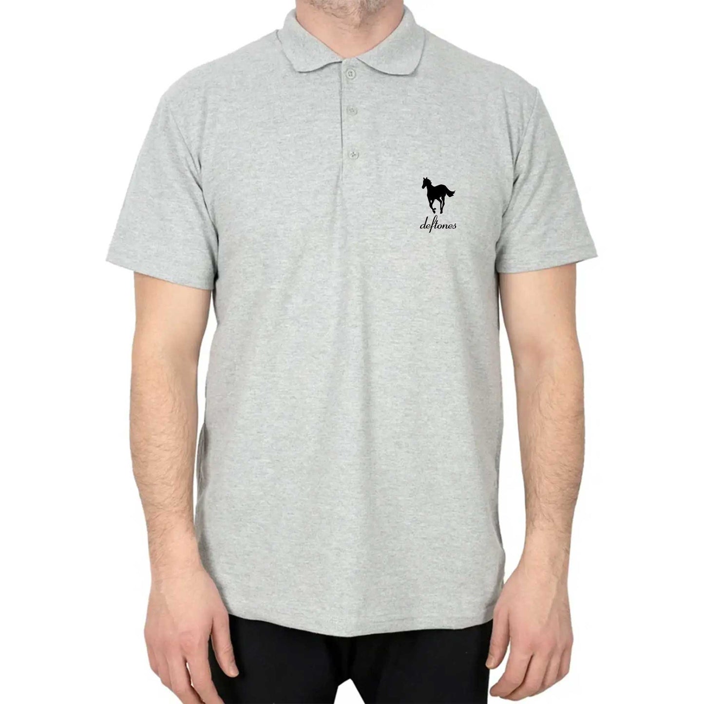 Deftones Pony Polo Yaka Renkli Tişört