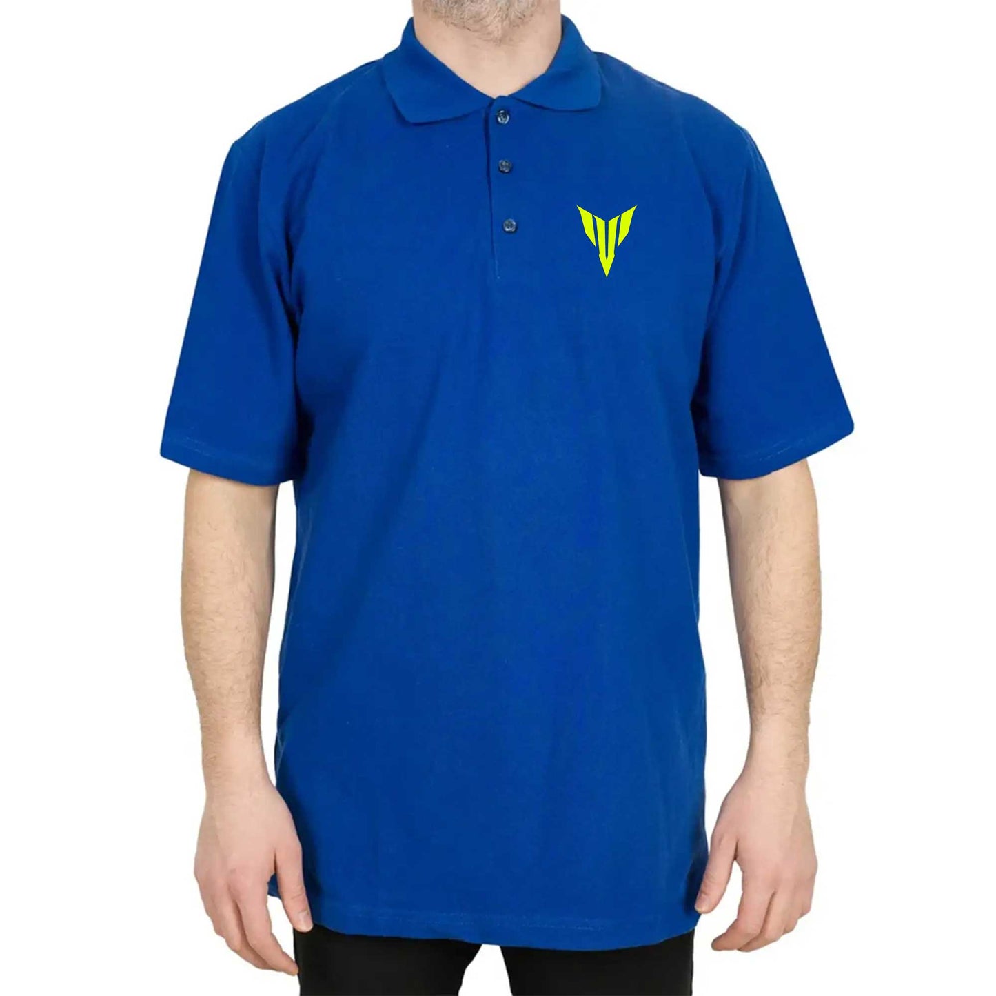 Yamaha Neon Logo Polo Yaka Renkli Tişört