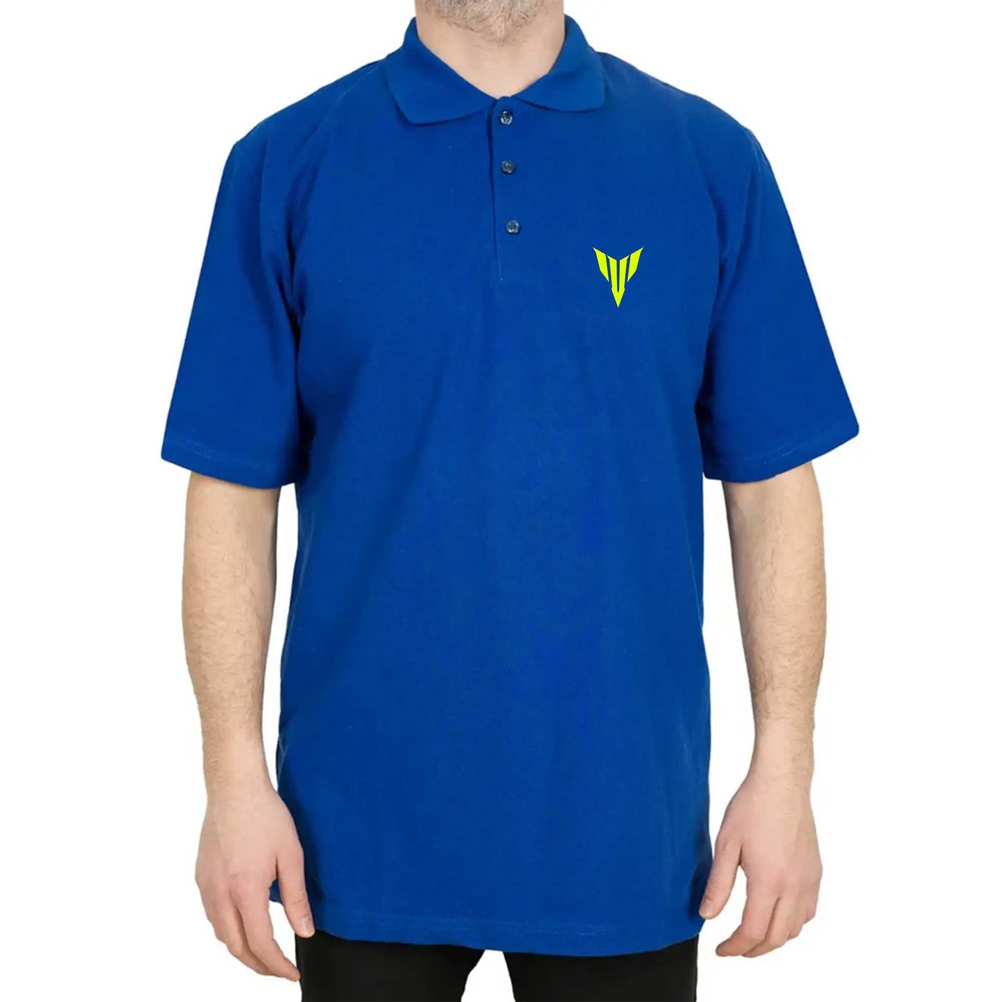 Yamaha Neon Logo Polo Yaka Renkli Tişört