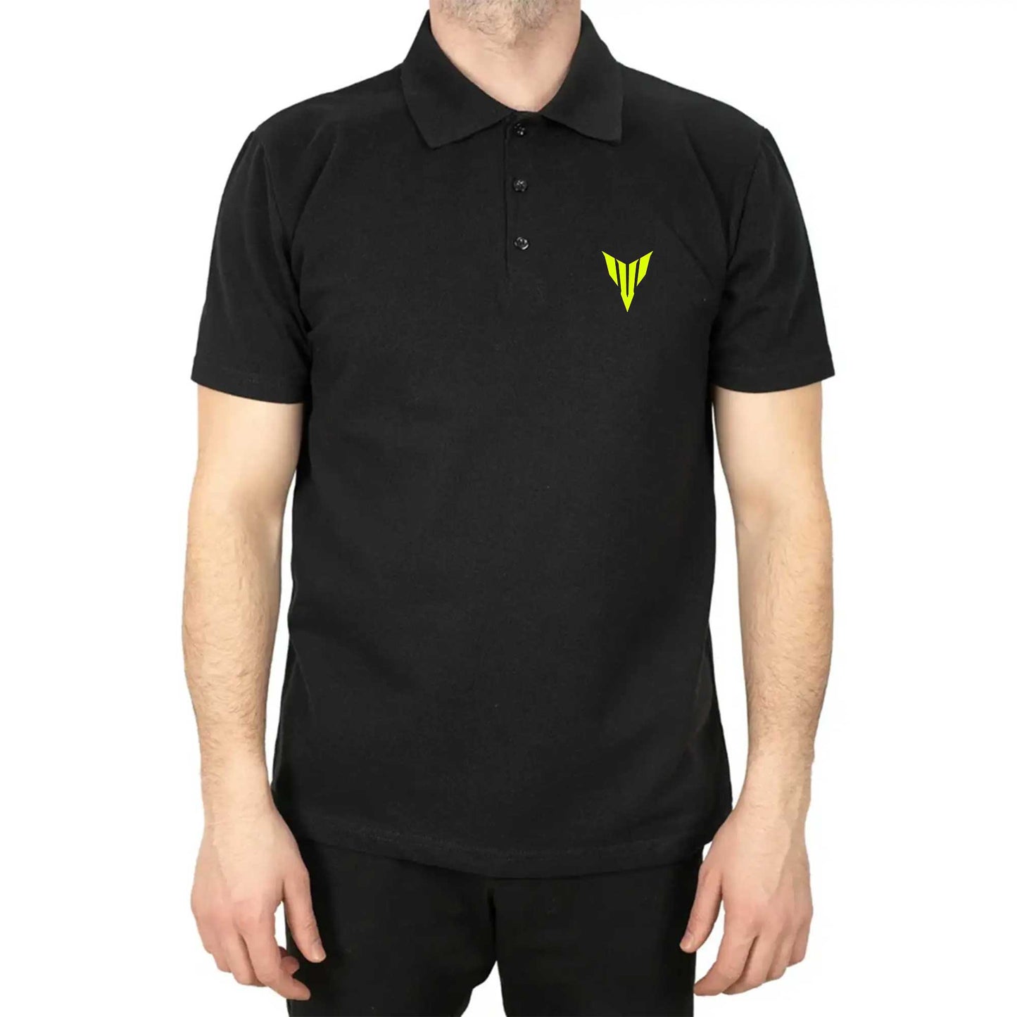 Yamaha Neon Logo Polo Yaka Renkli Tişört