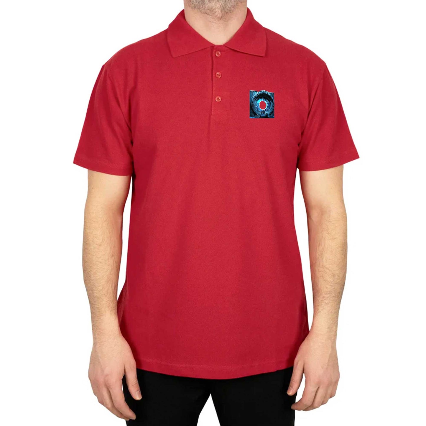 Portal Gate Polo Yaka Renkli Tişört