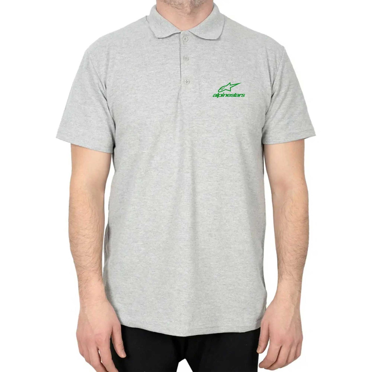 Alpinestars Logo Polo Yaka Renkli Tişört
