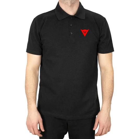 Dainese Red Logo Polo Yaka Renkli Tişört