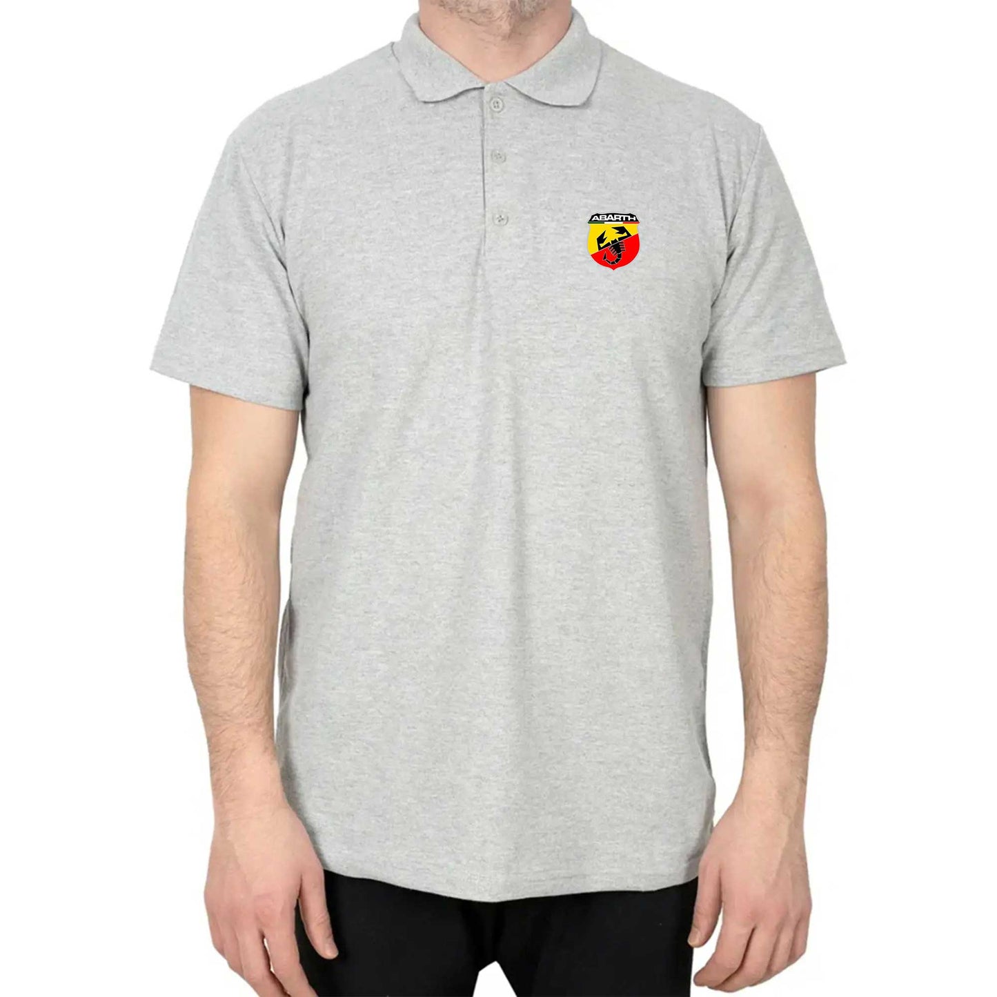 Abarth Logo Polo Yaka Renkli Tişört