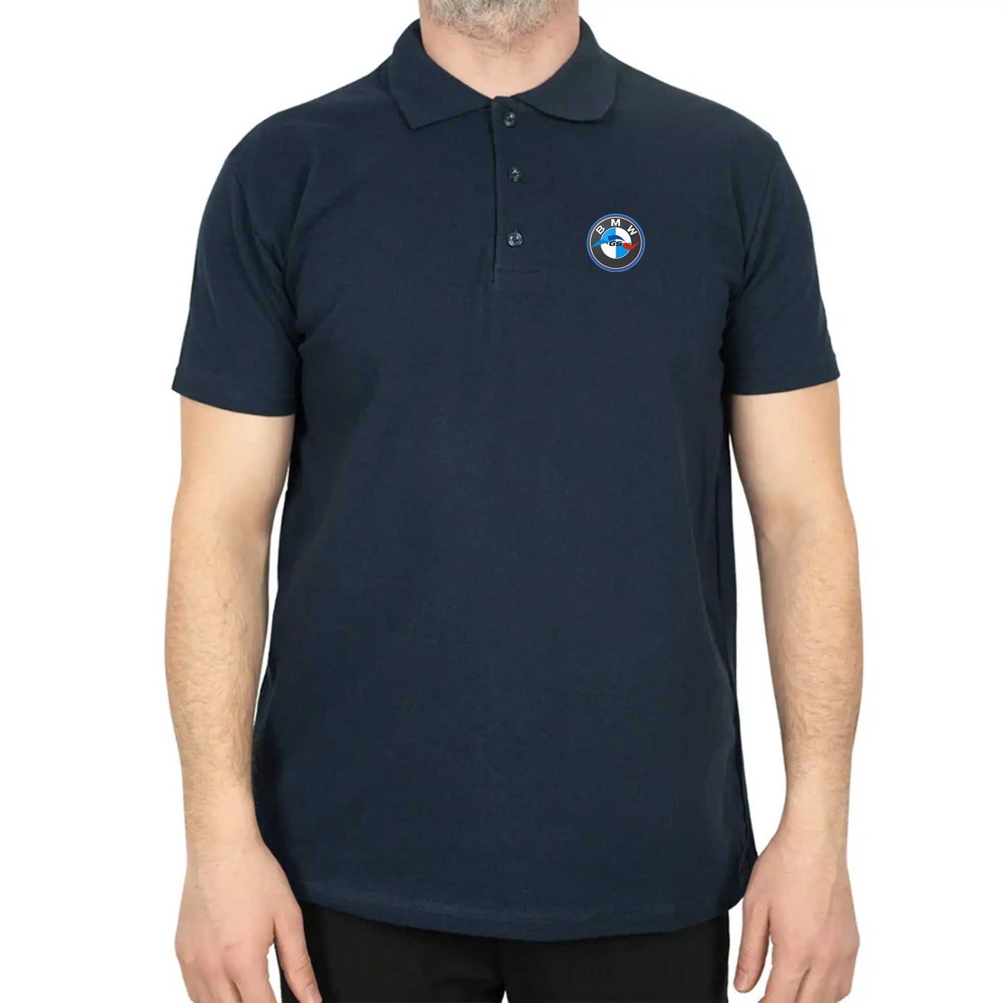 Bmw GS Logo Polo Yaka Renkli Tişört