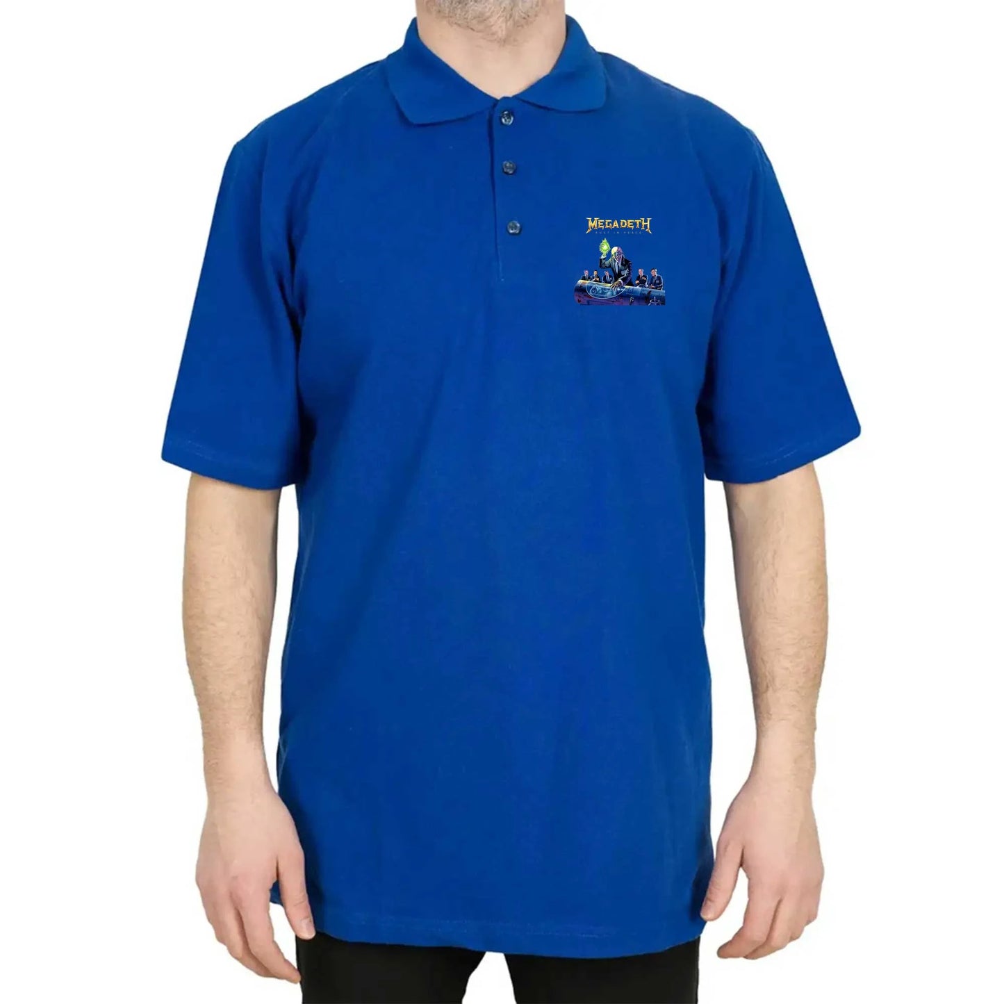Megadeth Rust İn Peace New Polo Yaka Renkli Tişört
