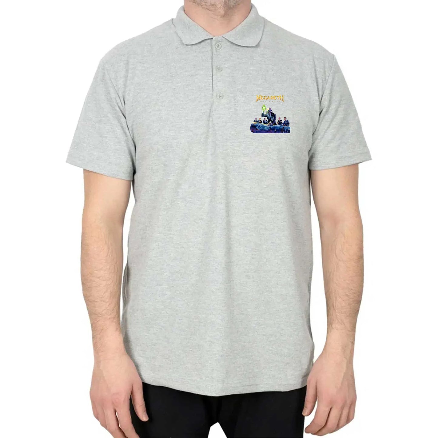 Megadeth Rust İn Peace New Polo Yaka Renkli Tişört