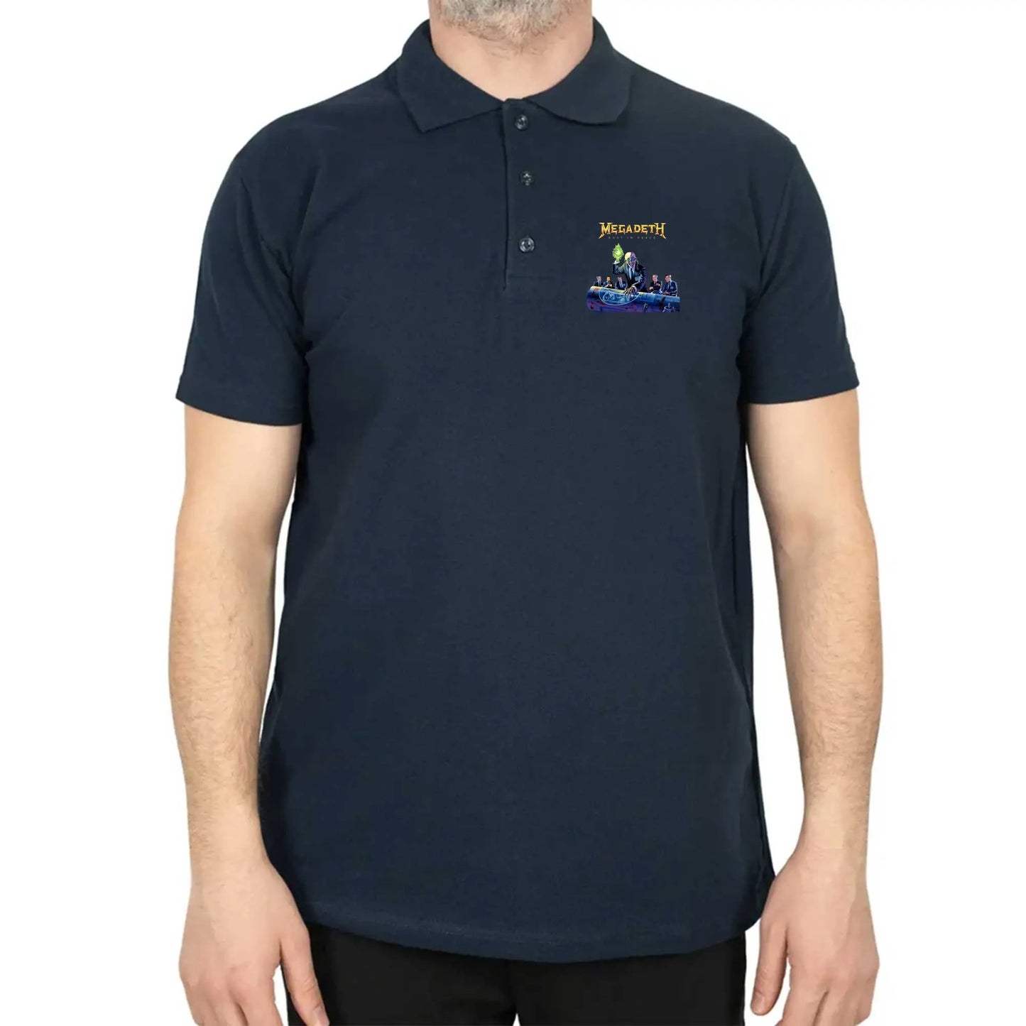 Megadeth Rust İn Peace New Polo Yaka Renkli Tişört