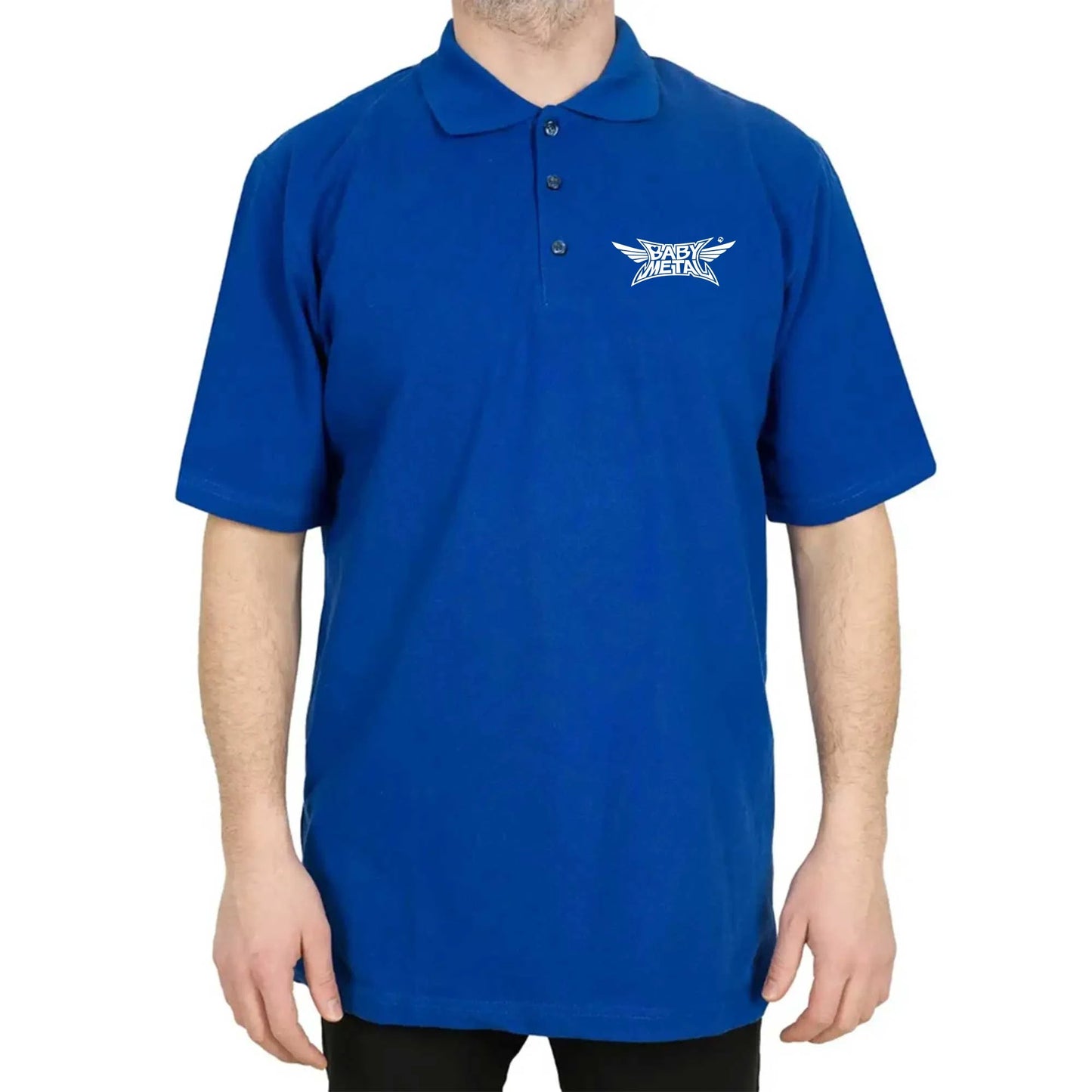 Babymetal Logo Polo Yaka Renkli Tişört