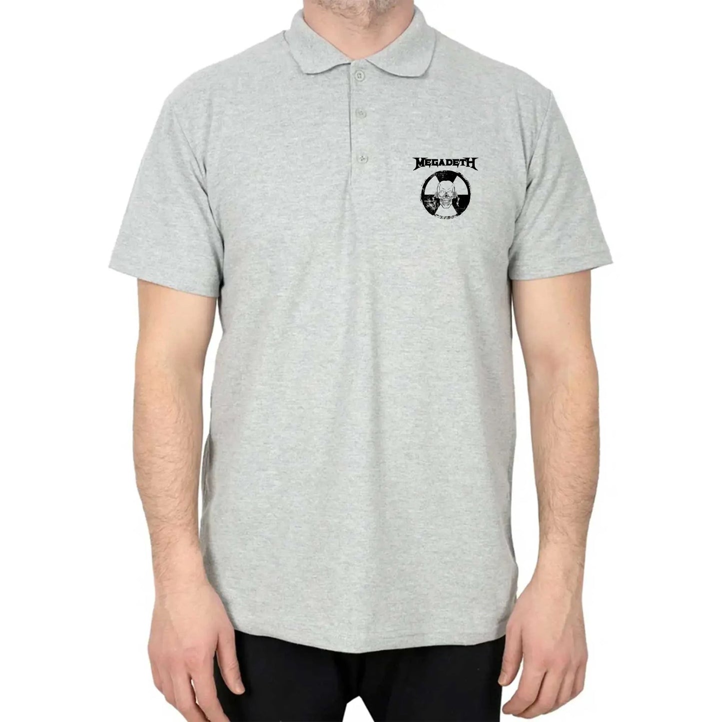 Megadeth WARNING Polo Yaka Renkli Tişört