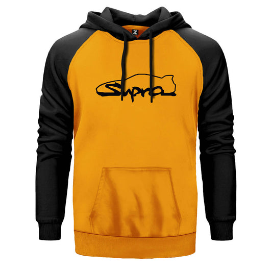 Supra Icon Çift Renk Reglan Kol Sweatshirt