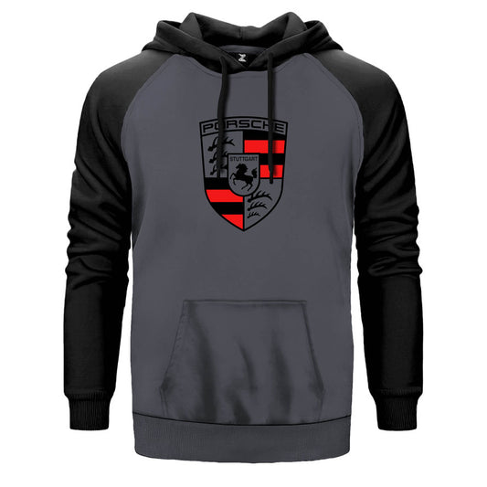 Porsche Çift Renk Reglan Kol Sweatshirt