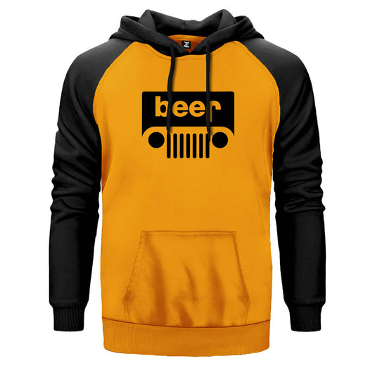 Beer Çift Renk Reglan Kol Sweatshirt