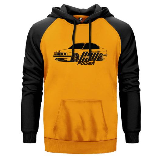 BMW E34 Çift Renk Reglan Kol Sweatshirt