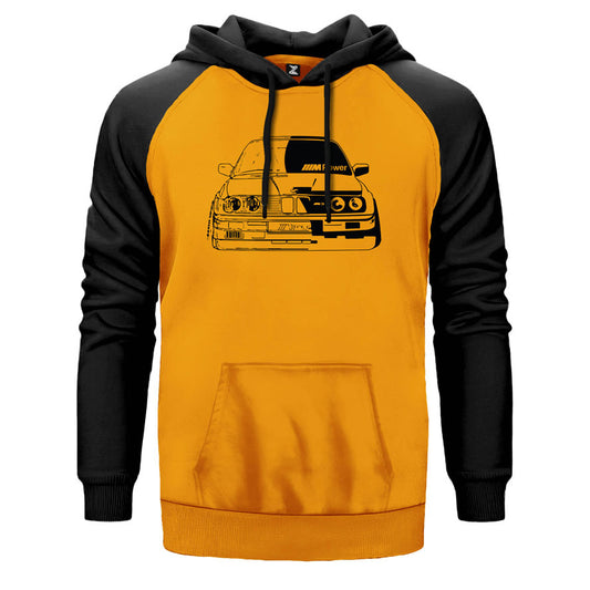 BMW M3 Power Çift Renk Reglan Kol Sweatshirt
